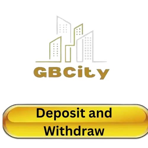 gbcity deposit and withdraw